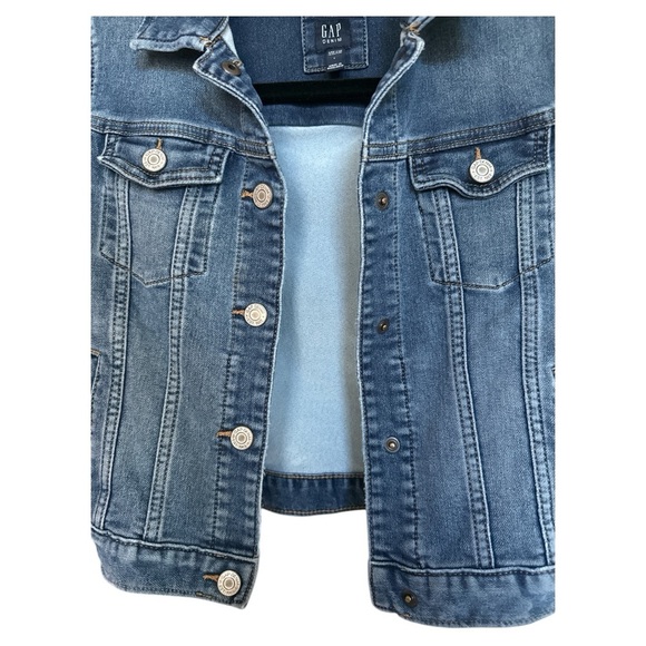 GAP Girls Icon Denim Jacket size Large - Picture 4 of 6